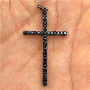 Copper Bead Pave Zircon, Gold Plated, approx 23-38mm