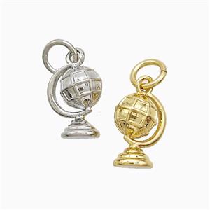 Copper Globe Pendant Mixed, approx 8-10mm