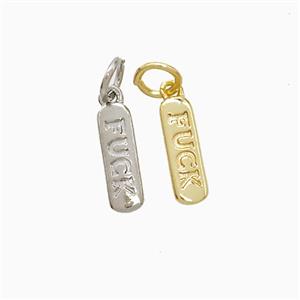 Copper Fuck Pendant Stick Mixed, approx 4-12mm