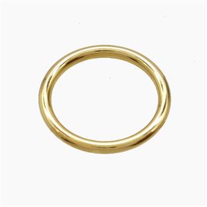 Copper JumpRings Connector Gold Plated, approx 21mm