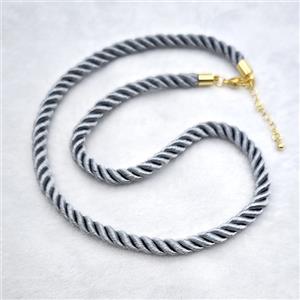 Graysilver Nylon Wire Necklace, approx 5mm, 40-45cm length