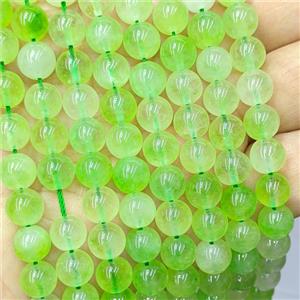 Jade Round Bead Dye, approx 6mm