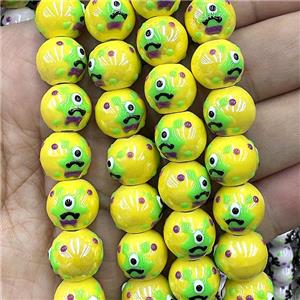 Porcelain Round Beads, approx 12mm