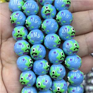 Porcelain Round Beads, approx 12mm