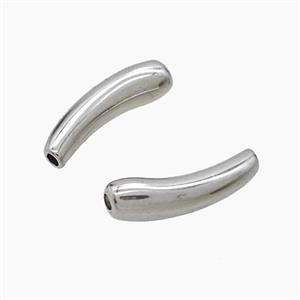 Raw Stainless Steel Tube Beads, approx 4-21mm