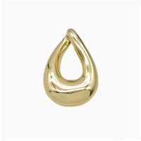 Copper Clasp, Gold Plated, approx 12-18mm