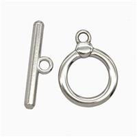 Stainless Steel Toggle Clasp, approx 14mm, 21mm