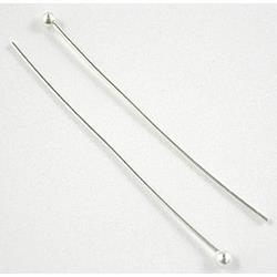 sterling silver round headpins