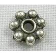 Tibetan Silver Daisy Spacer