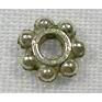 Tibetan Silver Daisy Spacer