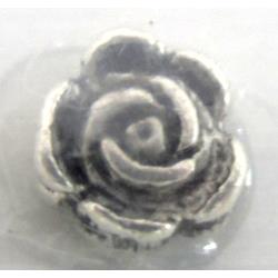 Tibetan Silver flower beads, lead free and nickel free