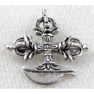 Tibetan Silver Charms Non-Nickel