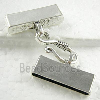 Tibetan Silver connector clasp, Non-Nickel