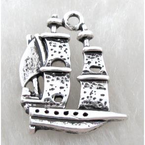 Tibetan Silver Non-Nickel, sailboat