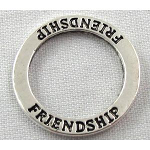 Tibetan Silver Ring, lead free and nickel free