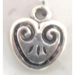 Tibetan Silver pendant, lead free and nickel free