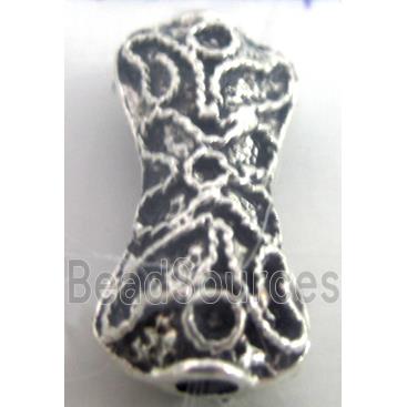 Tibetan Silver charm bead, Lead free and nickel Free