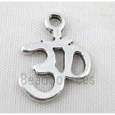 Tibetan Silver pendant, lead free and nickel free