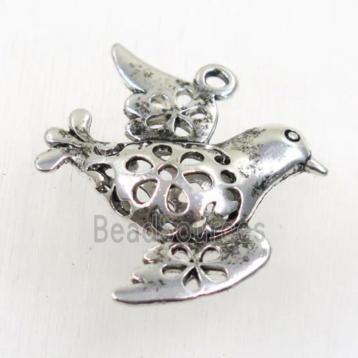 swallow bird, Tibetan Silver pendants, Non-Nickel