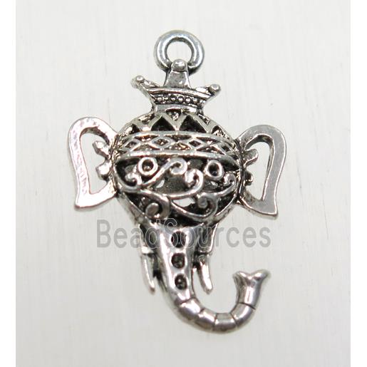 tibetan silver pendant, non-nickel