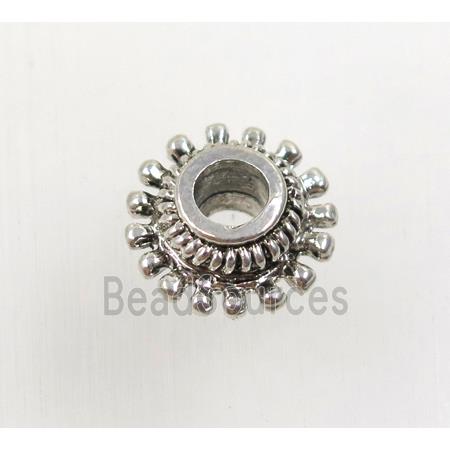 tibetan silver zinc beads, non-nickel