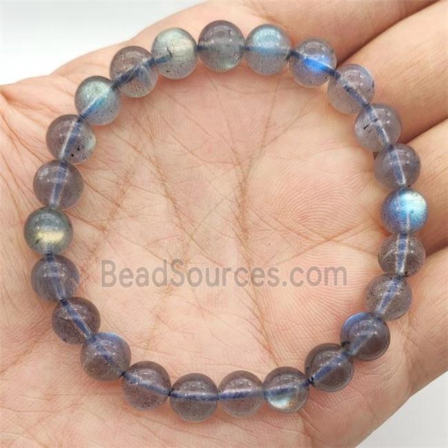 Labradorite Bracelet Stretchy Round