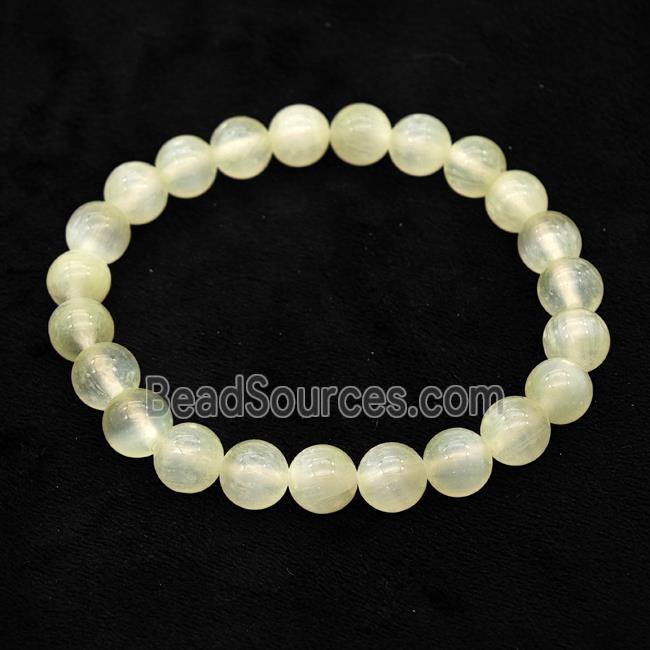 gemstone bracelet, round