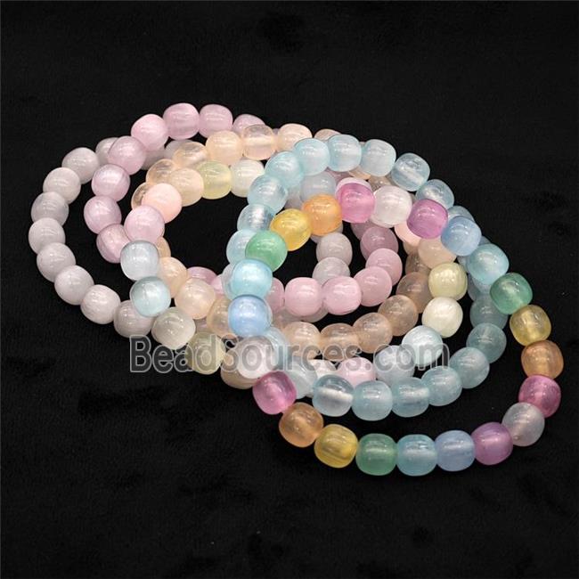 gemstone bracelet, round