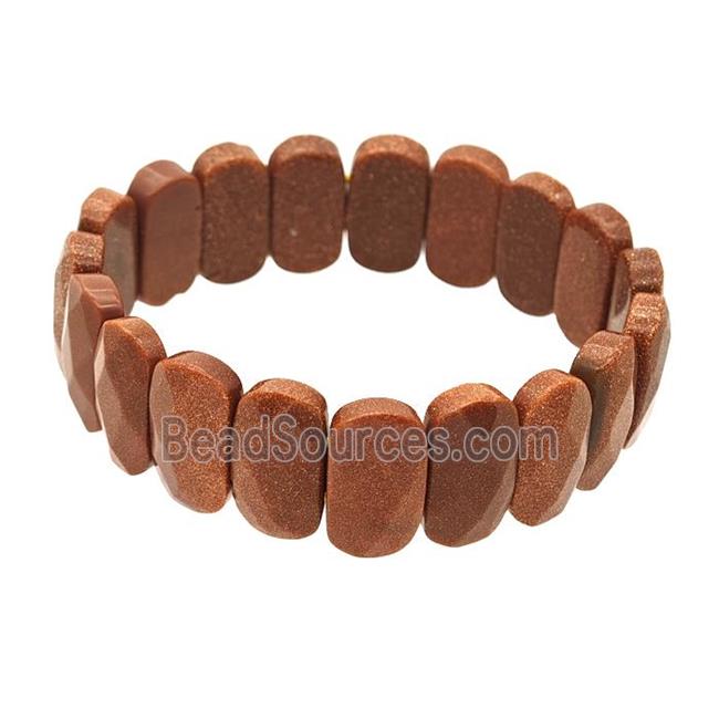 Golden Sandstone Bracelet Stretchy