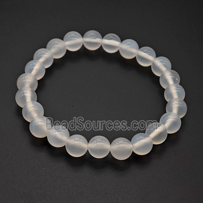 Agate Bracelet, Round