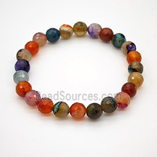 Agate Bracelet, Round