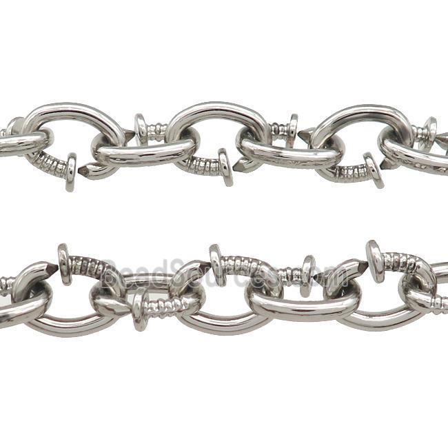 Alloy Chain Platinum Plated