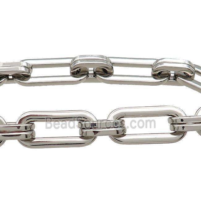 Alloy Chain Platinum Plated