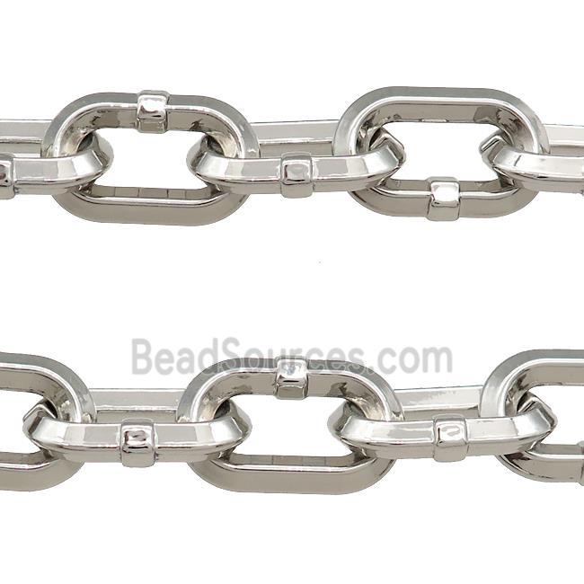 Alloy Chain Platinum Plated