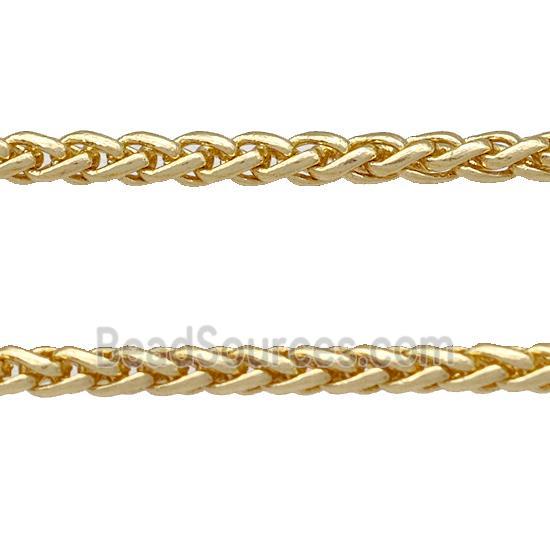 Copper Chain Gold Plated