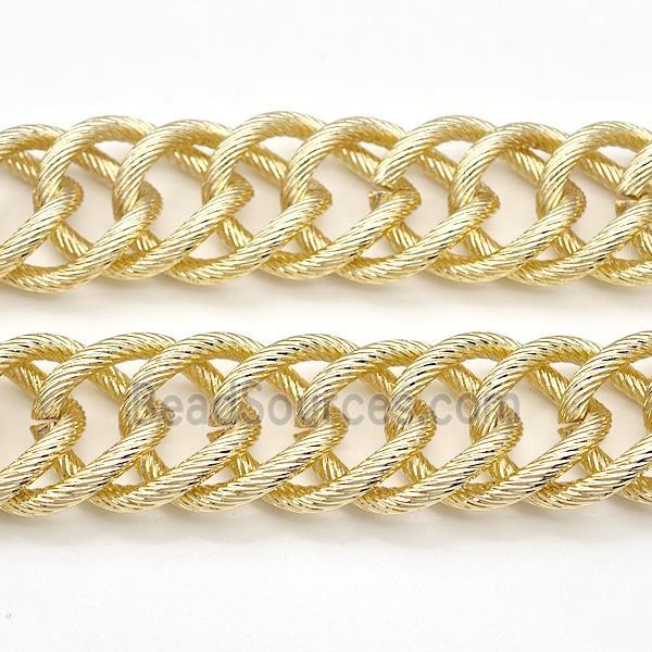 216 Stainless Steel Chain Gold Plated