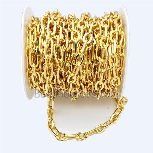 Iron Chain Gold Plated