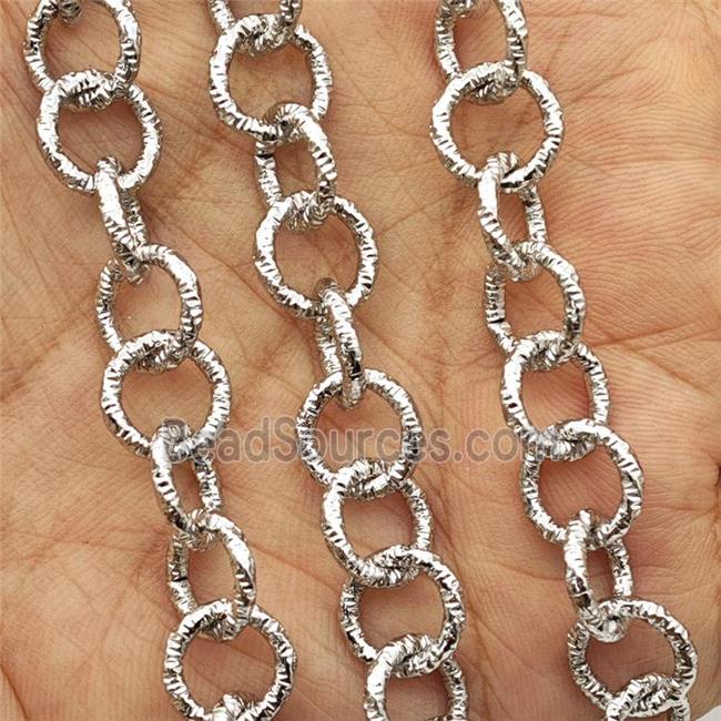 Iron Chain Platinum Plated