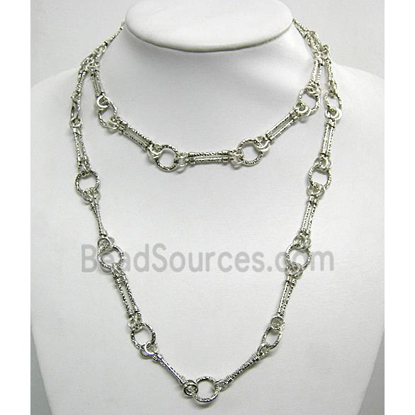 Antique Silver Alloy Chain