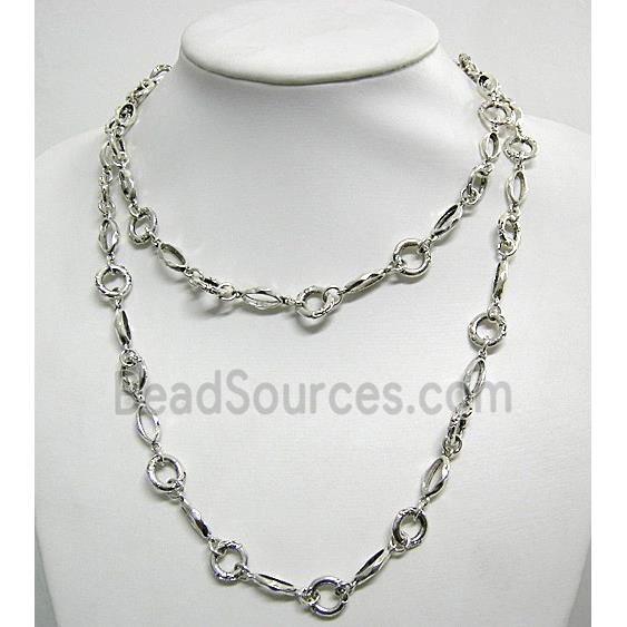 Antique Silver Alloy Chain