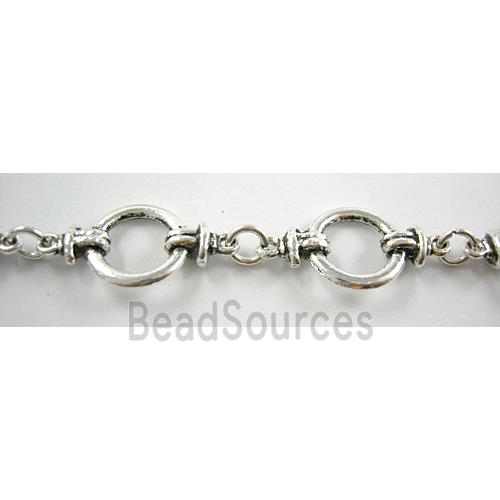 Antique Silver Alloy Chain