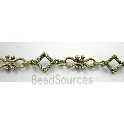 Antique Bronze Alloy Chain