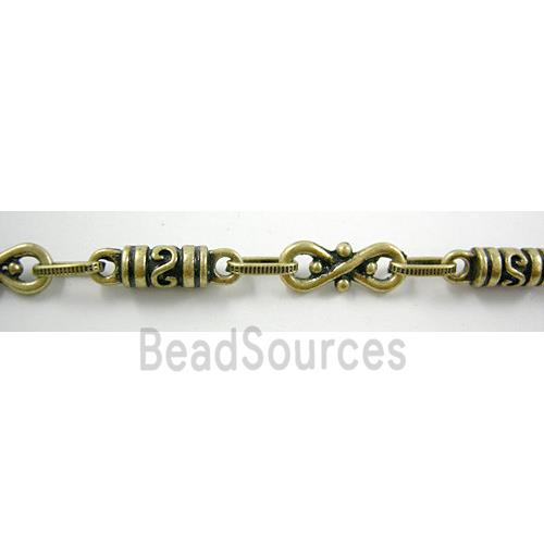 Antique Bronze Alloy Chain