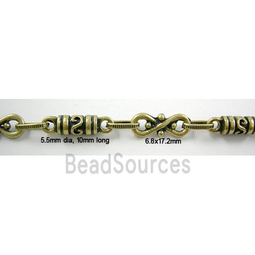 Antique Bronze Alloy Chain