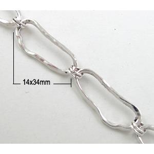 Antique Silver Alloy Chain