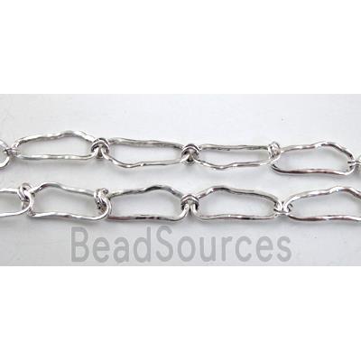 Antique Silver Alloy Chain