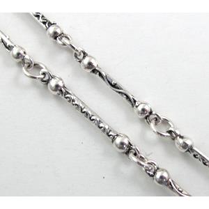 Antique Silver Alloy Chain