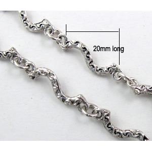 Antique Silver Alloy Chain