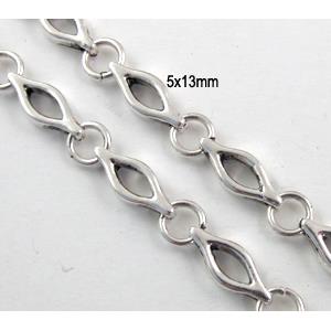 Antique Silver Alloy Chain