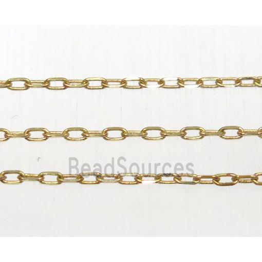 Raw Brass Chain